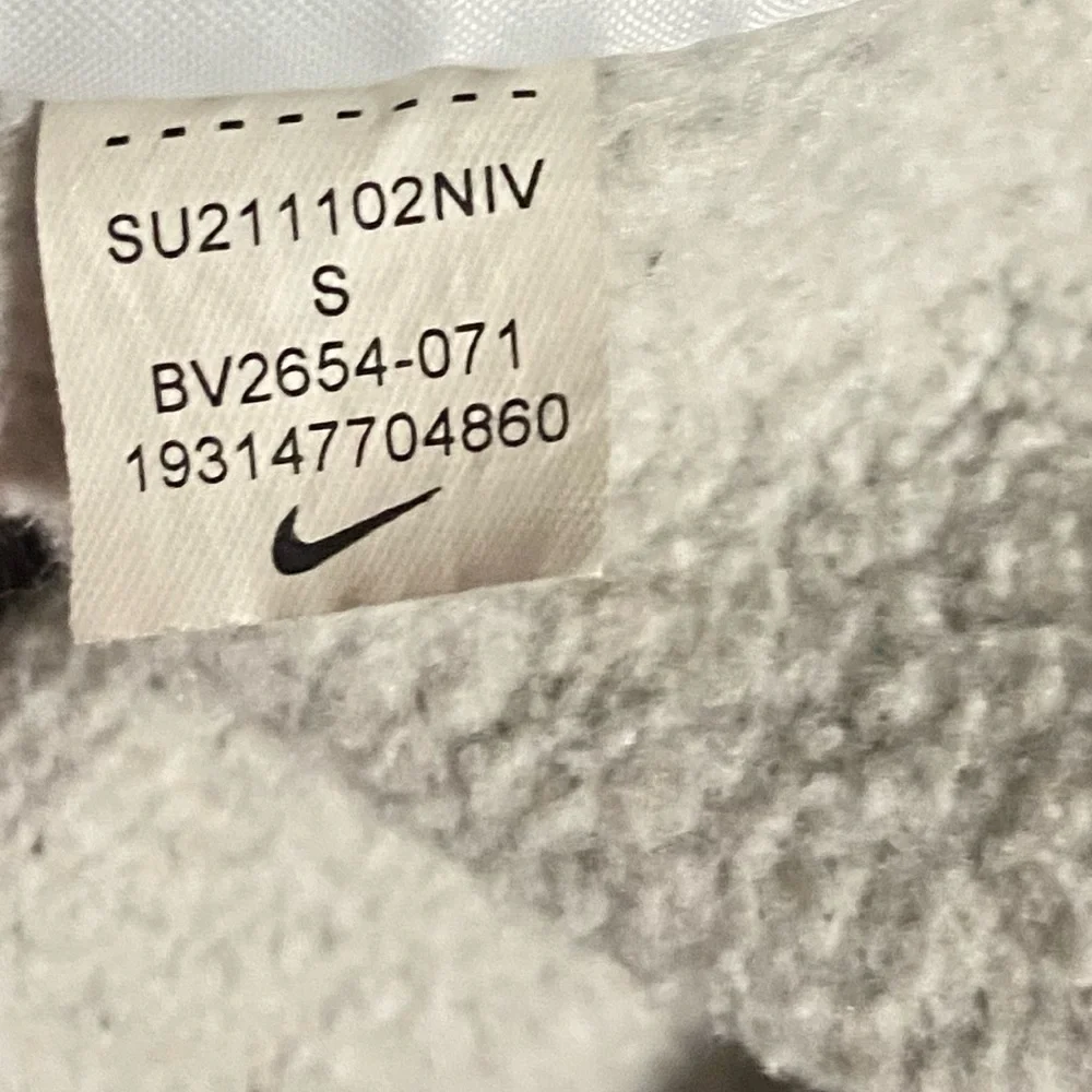 Nike Gray fleece lined Hoodie mens small